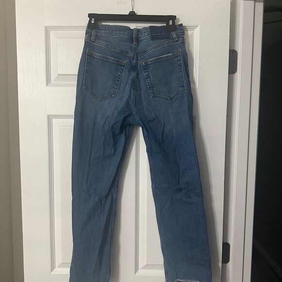 Abercrombie & Fitch The Ankle Straight Ultra High Rise | Size 27 - Picture 6 of 6